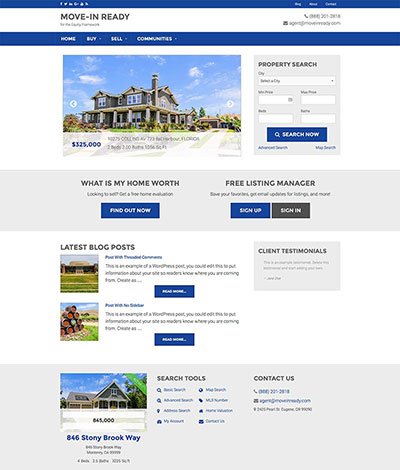 Move in Ready website