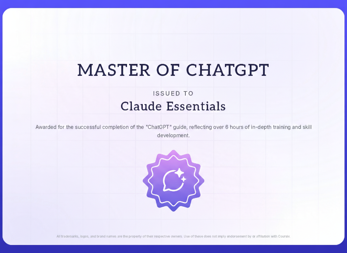 Master of chatgpt