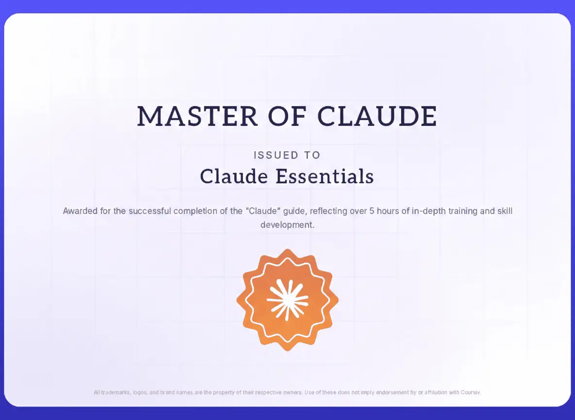 Master of claude