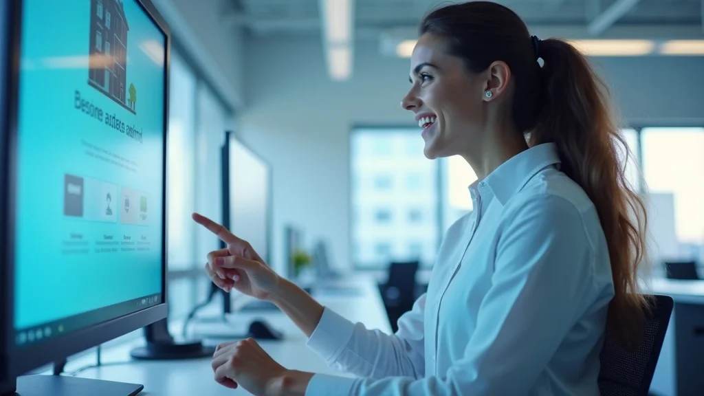 Professional website tester evaluating real estate lead generation website user experience