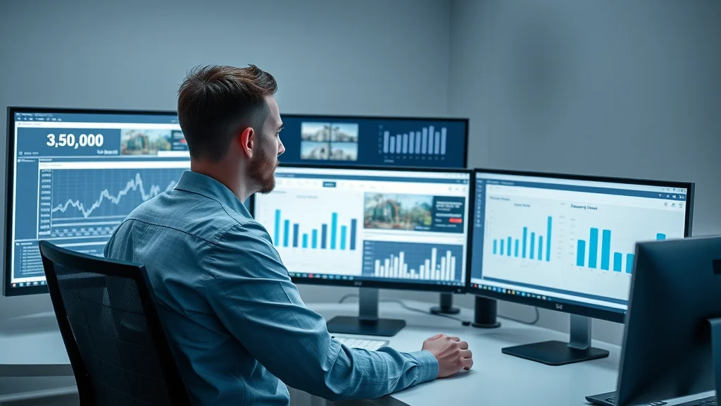 Modern real estate website dashboard with seamless IDX data flow, property sync, data graphs, minimal designer desk