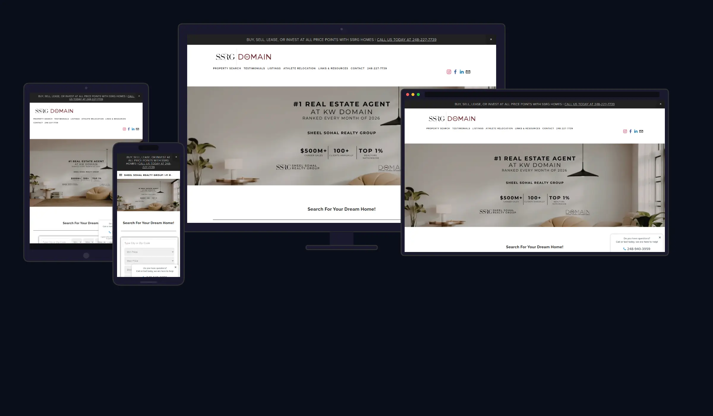 Real Estate Squarespace